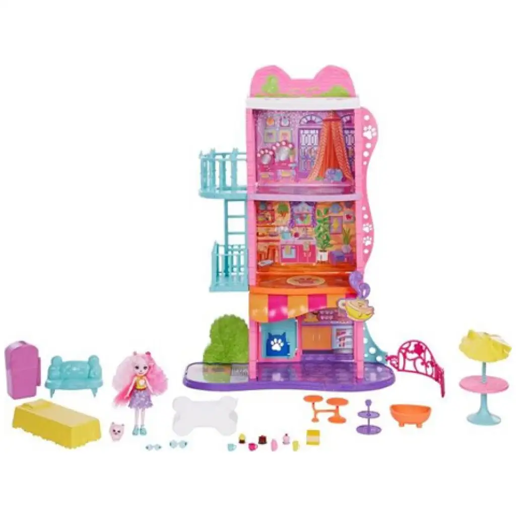 Enchantimals: Stadthochhaus Spielset - Mattel kép 2