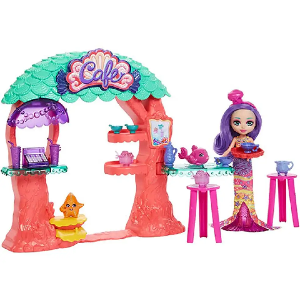 Enchantimals: Unterwasser-Café Spielset - Mattel kép 3