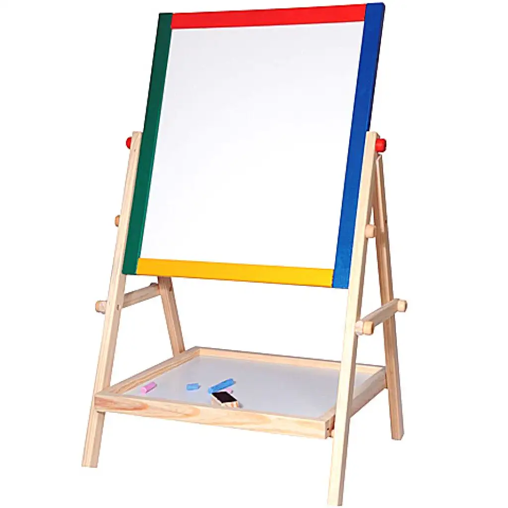 Holzmagnet- und Zeichentafel