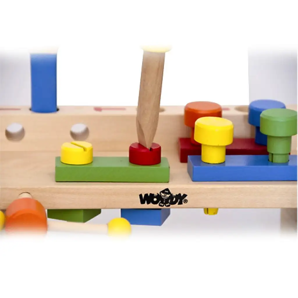 Holzwerkbank mit 16 Elementen kép 2