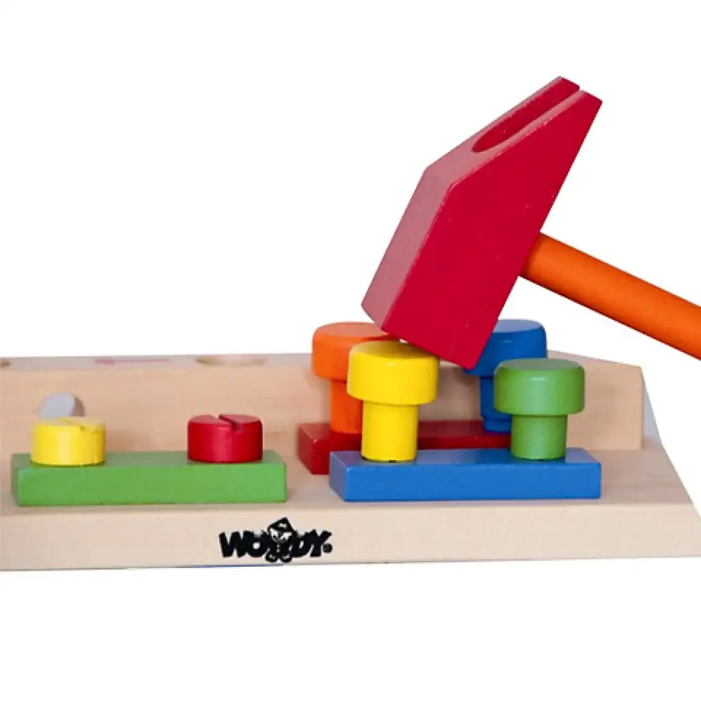 Holzwerkbank mit 16 Elementen kép 3