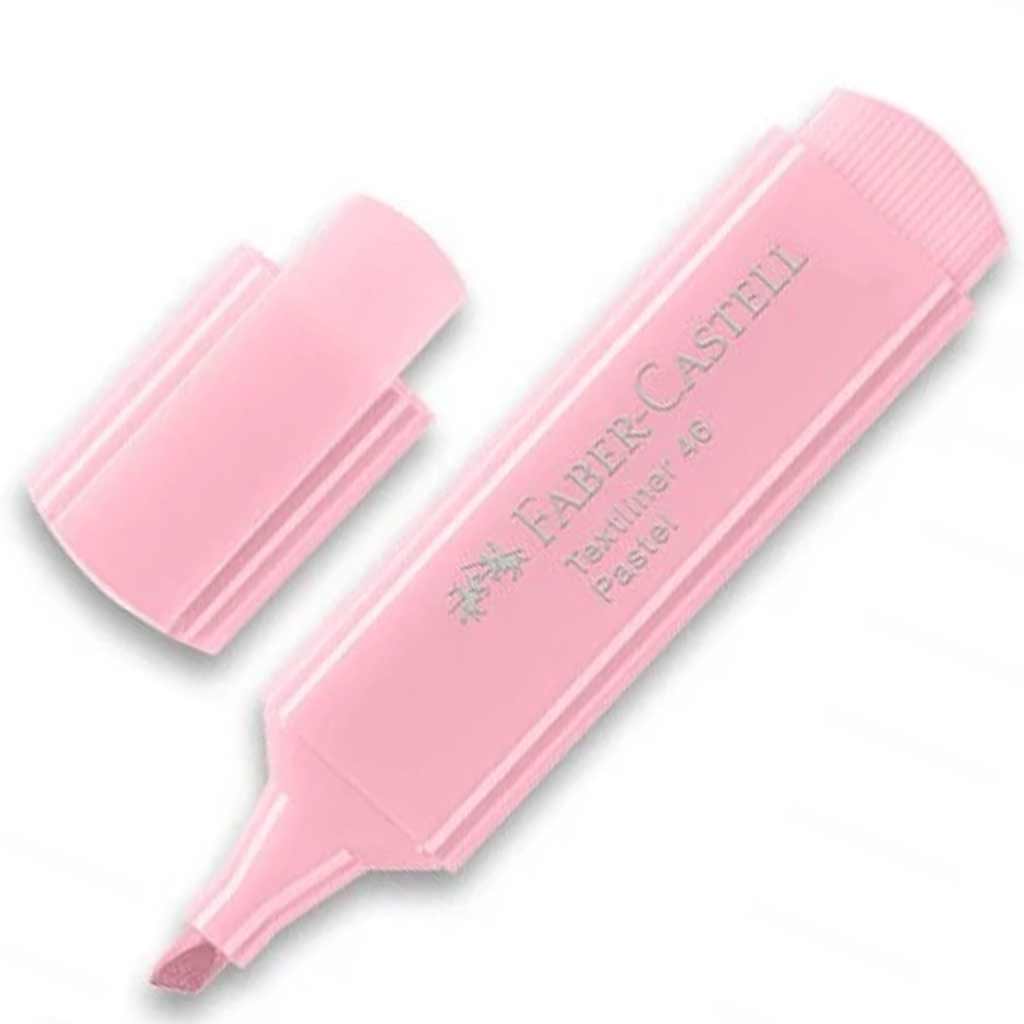 Faber-Castell: 1546 Textmarker in Pastellrosa, 1 Stück