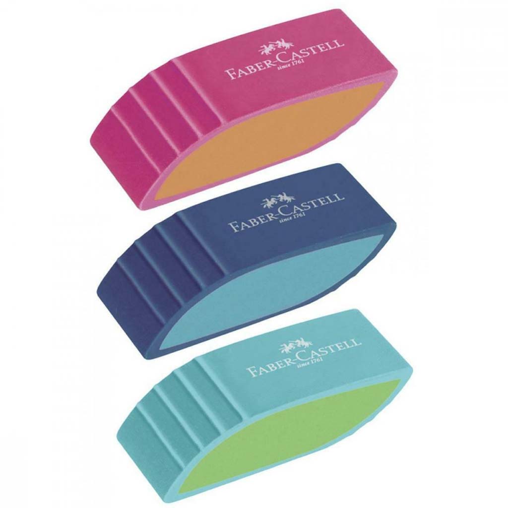 Faber-Castell: Bicolor Radiergummi in verschiedenen Farben, 1 Stück kép 2