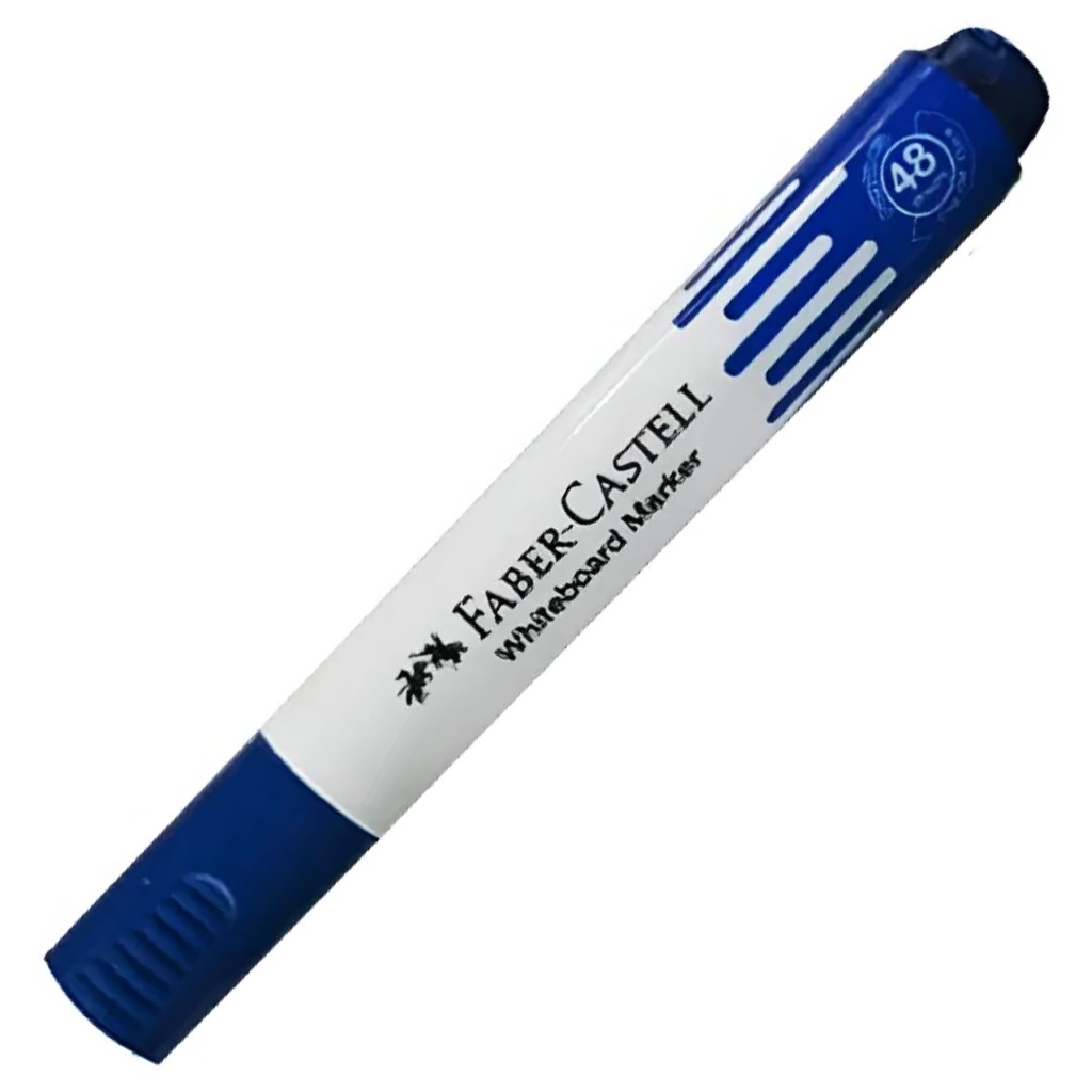 Faber-Castell: Blaue Tafelmarker 48h