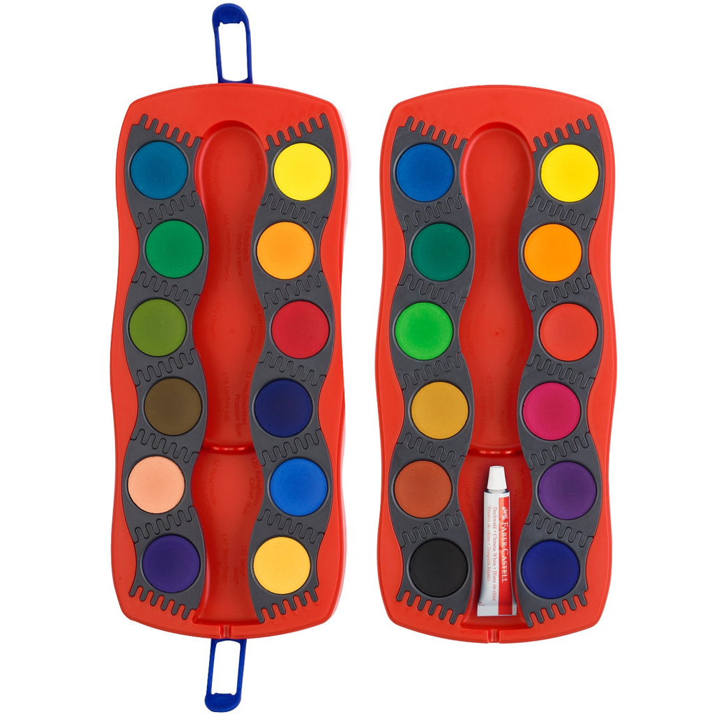 Faber-Castell: Connector 24-teiliges Wasserfarbenset kép 2