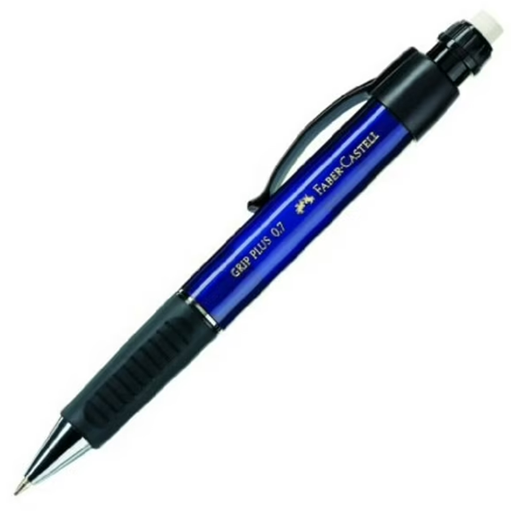 Faber-Castell: Druckbleistift Grip Plus 0,7 mm blau