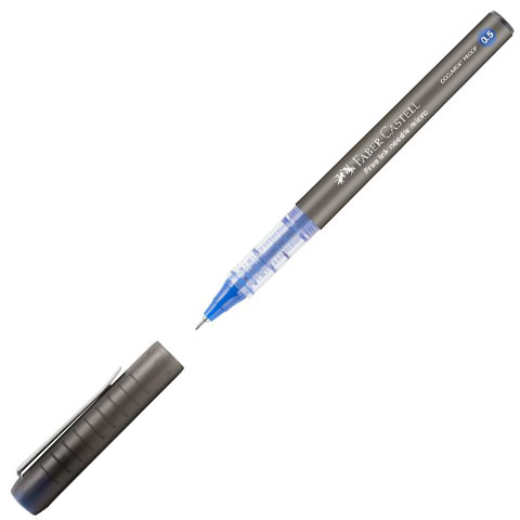 Faber-Castell: Feinminenroller 0,5 mm blau