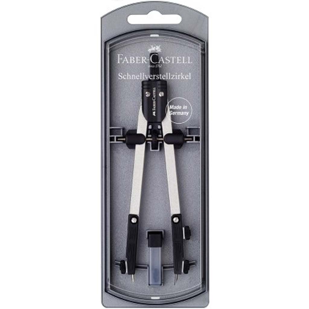 Faber-Castell: GRIP Schnellverstellzirkel + Ersatzmine