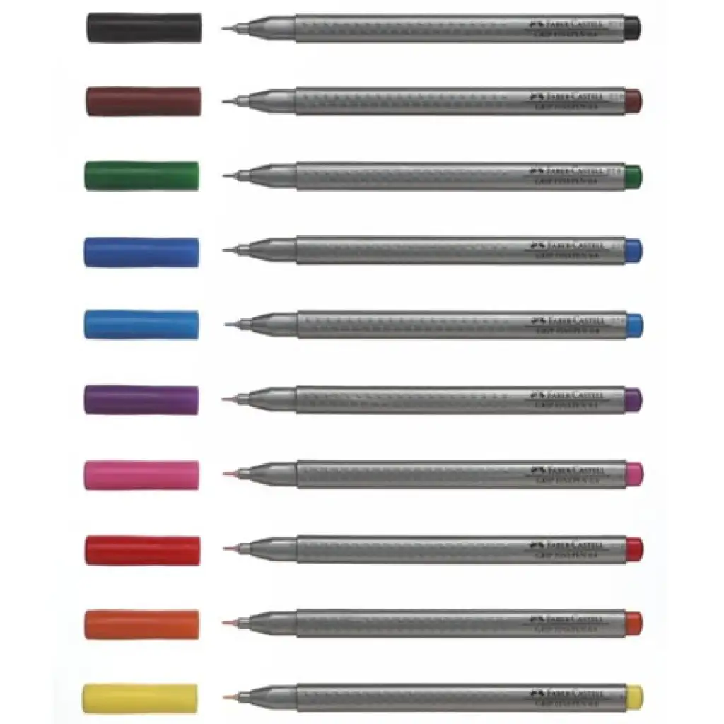 Faber-Castell: Grip 0,4mm Fineliner-Set 10 Stück kép 2