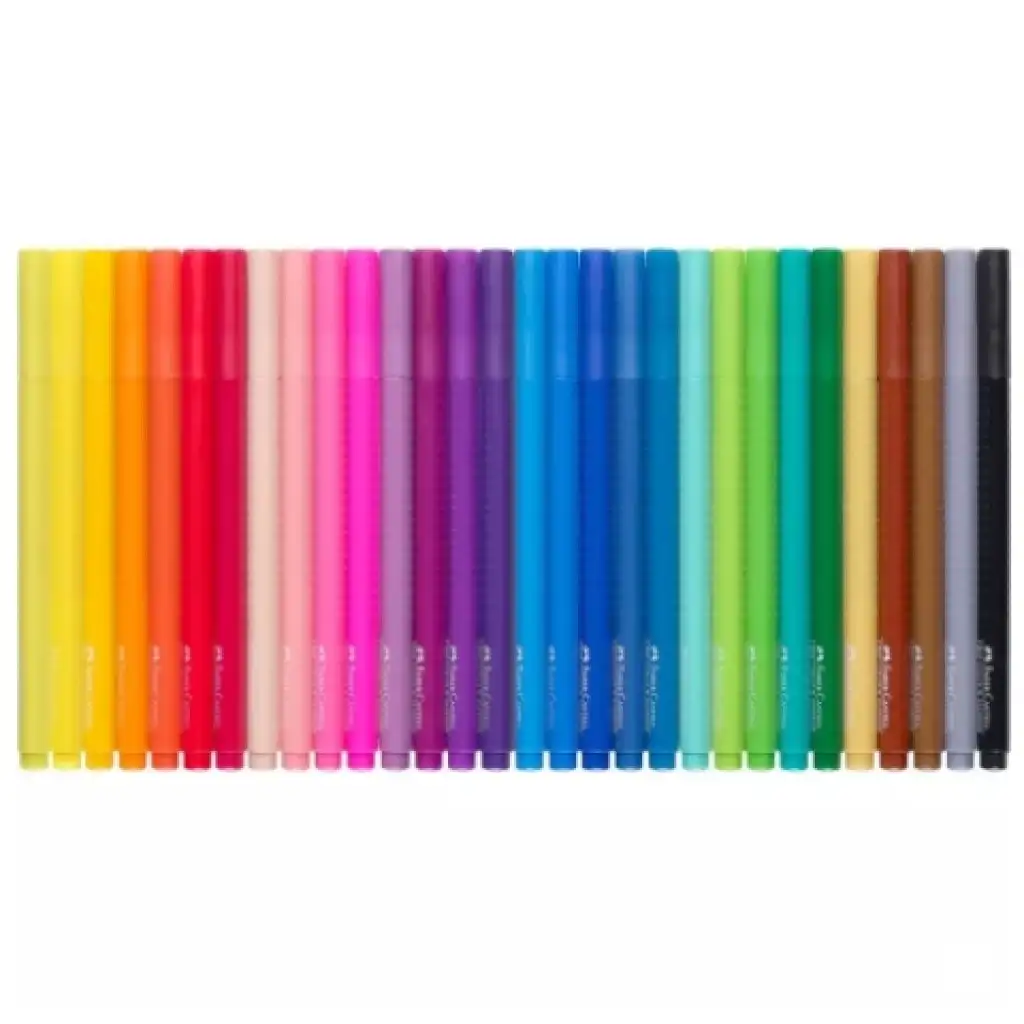Faber-Castell: Grip 30er-Set bunte Filzstifte kép 2