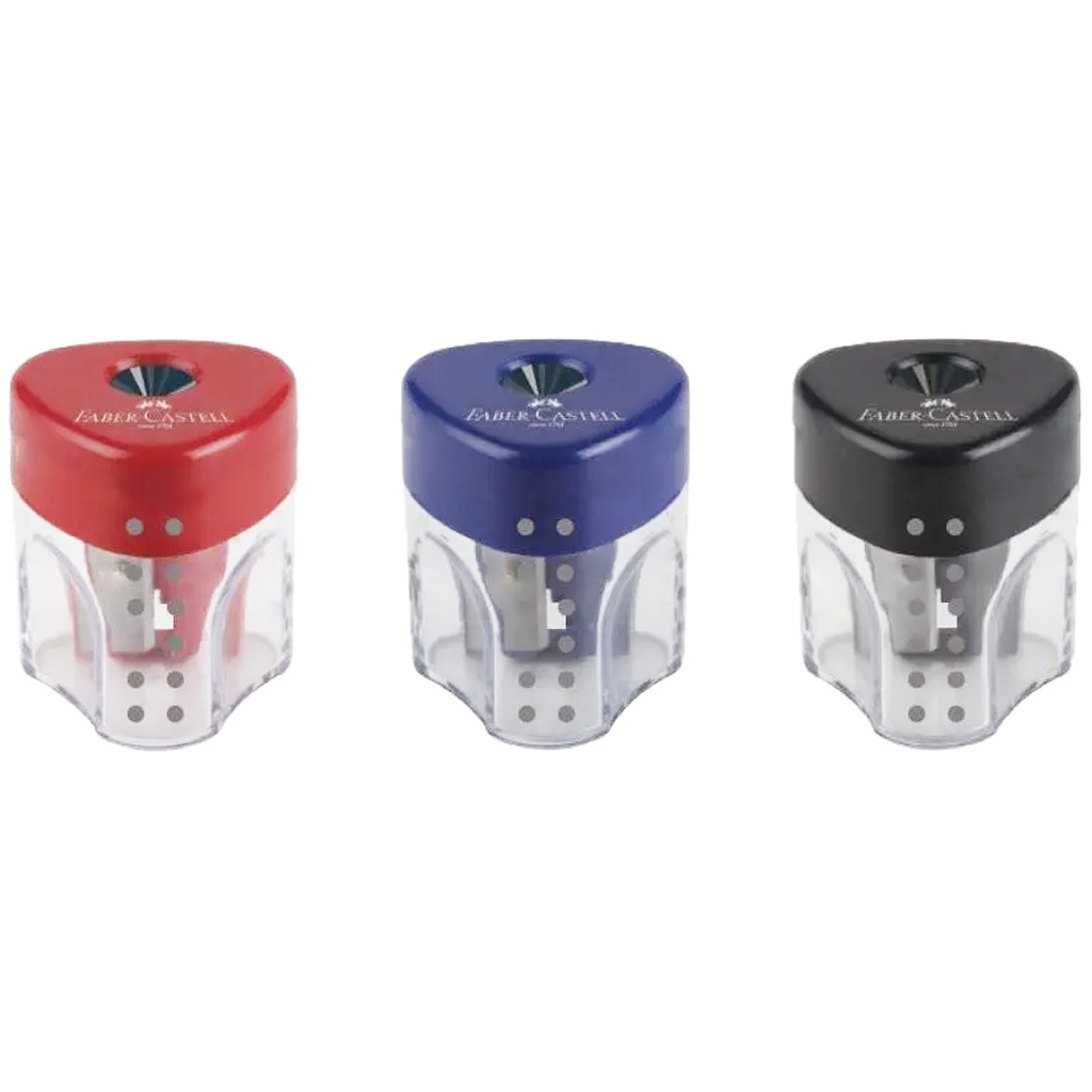 Faber-Castell: Grip Behälterspitzer, verschiedene Ausführungen, 1 Stück
