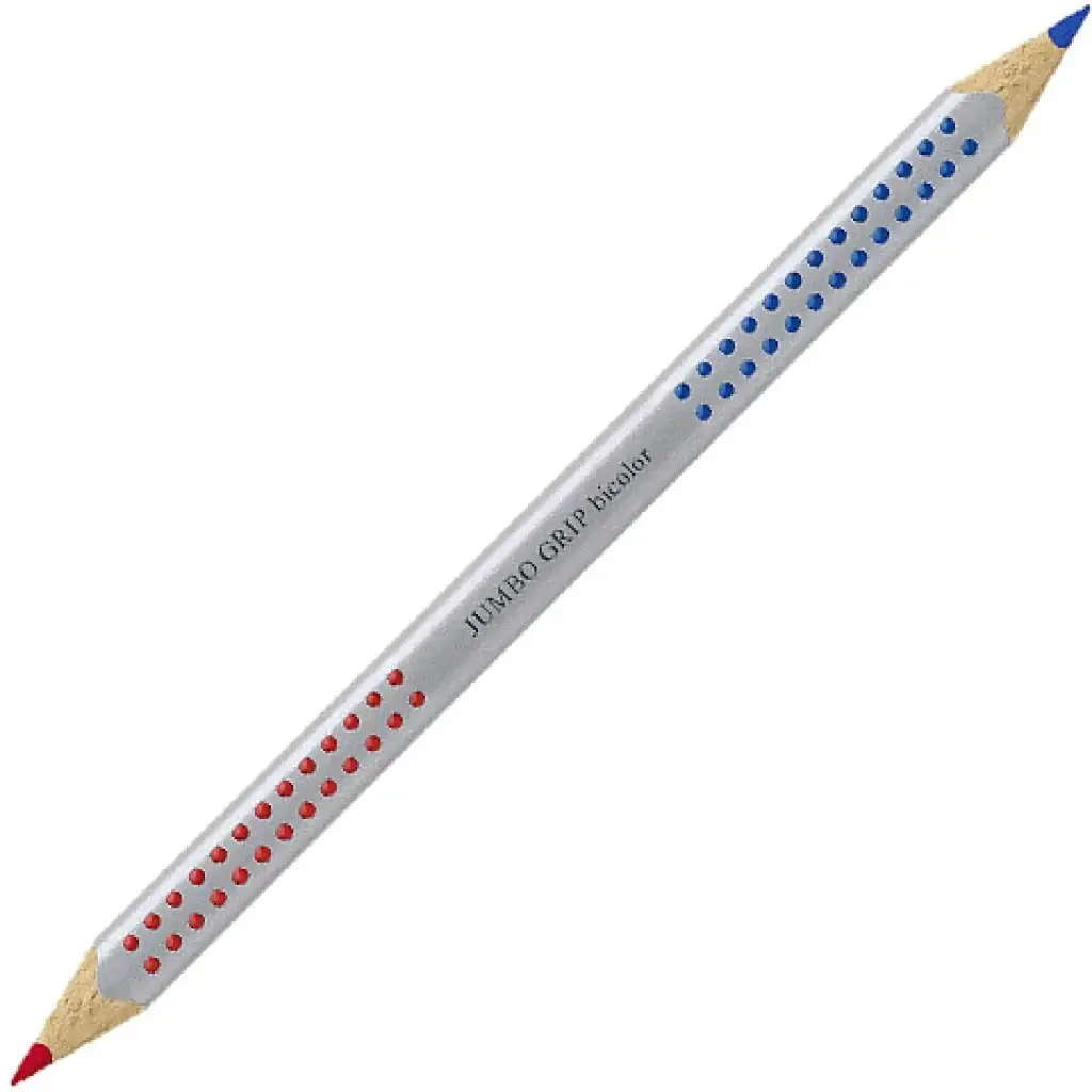 Faber-Castell: Grip Junior dicker blau-roter Postairon