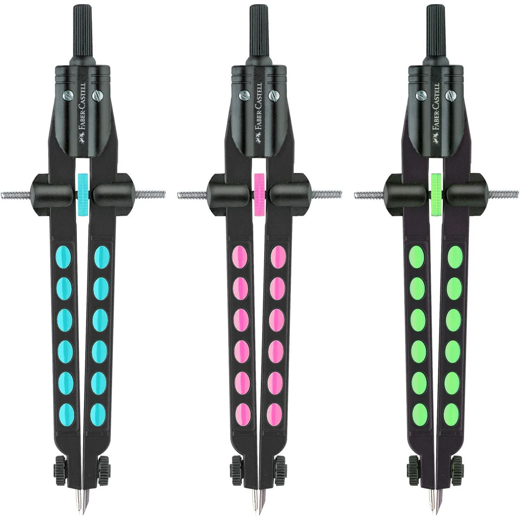 Faber-Castell: Grip Neo Zirkel-Set mit Schnellverstellung, verschiedene Ausführungen, 1 Stück kép 2