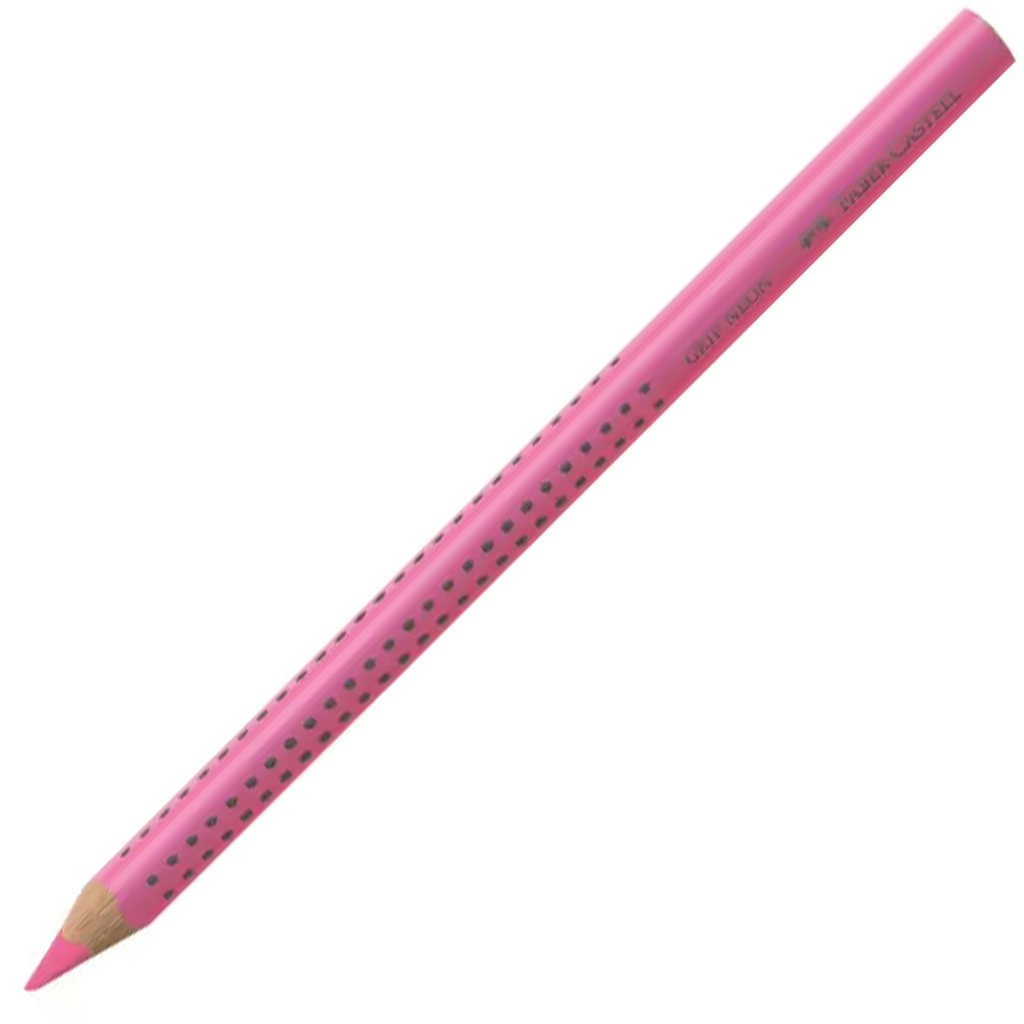 Faber-Castell: Jumbo Grip Buntstift Neon Pink