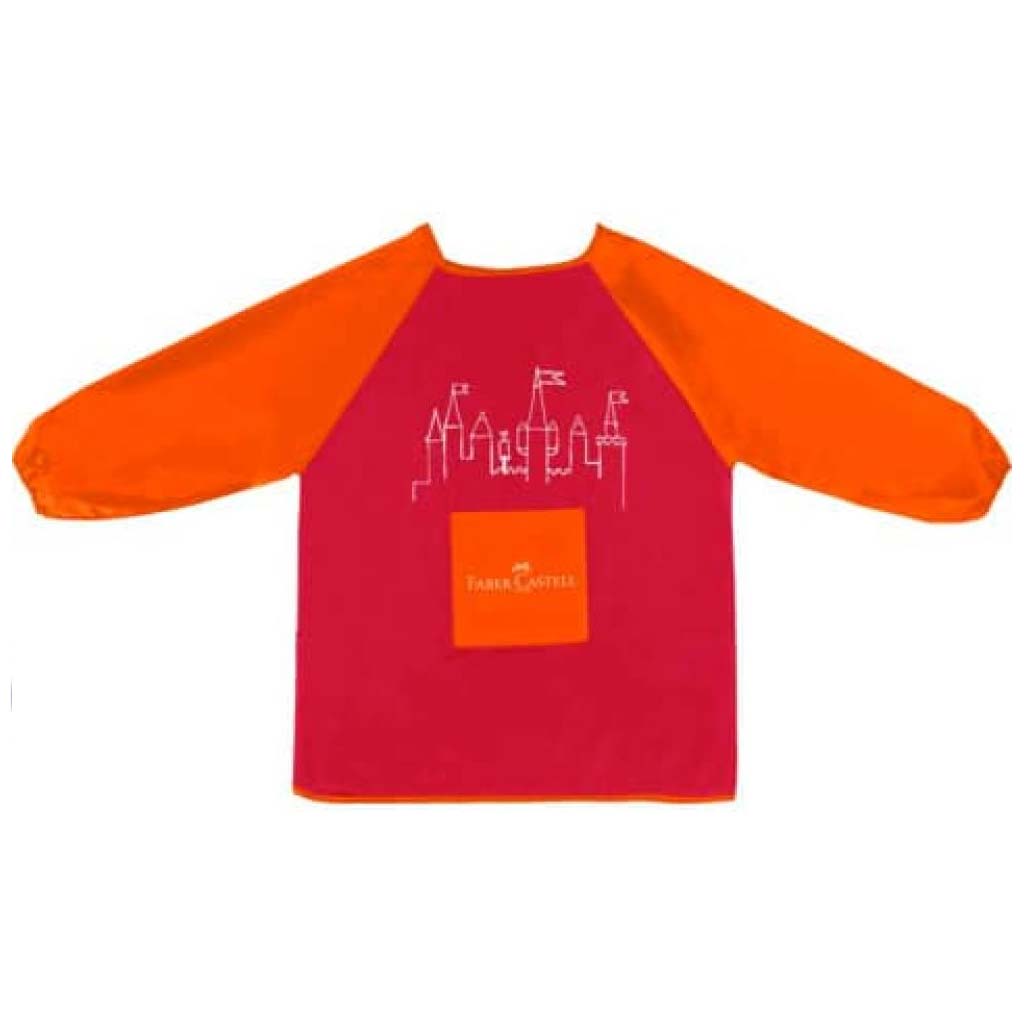 Faber-Castell: Malkittel für Kinder in Rot-Orange kép 2