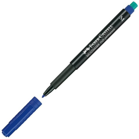Faber-Castell: Multimark Permanent Marker M 1mm blau