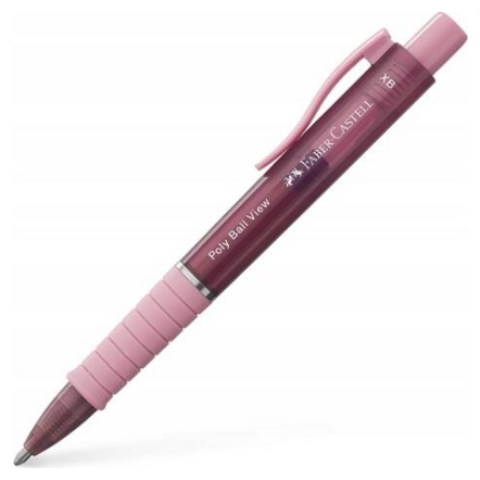Faber-Castell: Poly Ball XB rosa Kugelschreiber