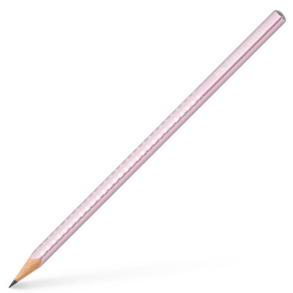 Faber-Castell: Sparkle Perlmutt-Metallic Rosa Graphitstift