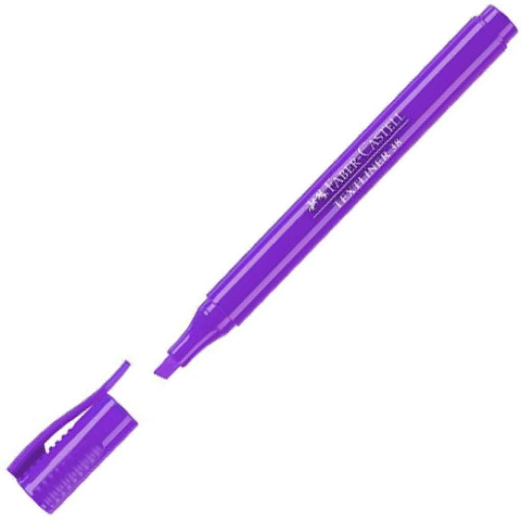 Faber-Castell: Super-floures Textmarker 38 lila