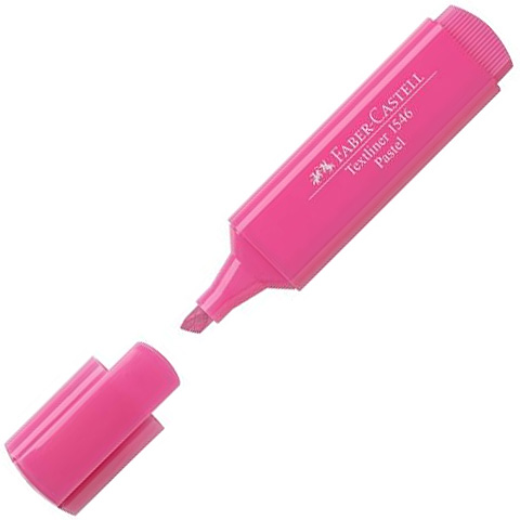Faber-Castell: Superfloures Textmarker 1546 Pastellrosa