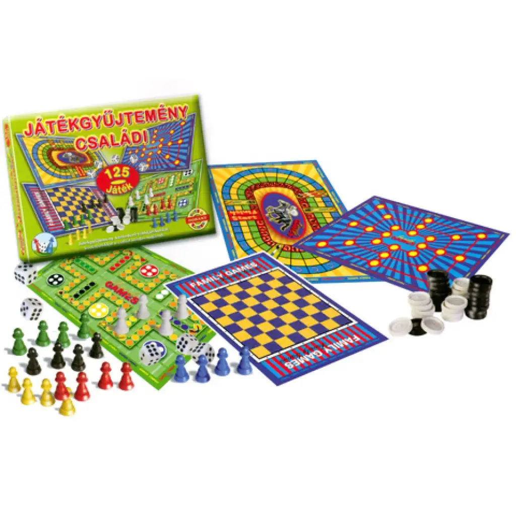 Familienspielesammlung 125 Arten - D-Toys