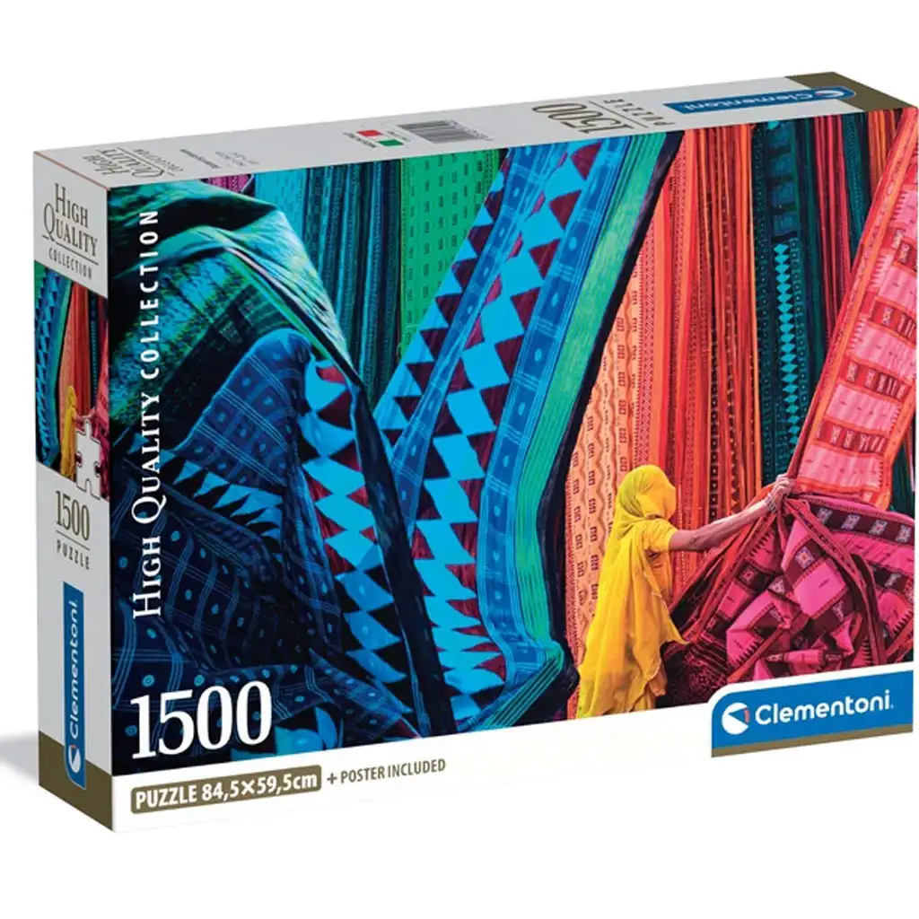 Farbenmeer 1500-teiliges Compact-Puzzle - Clementoni