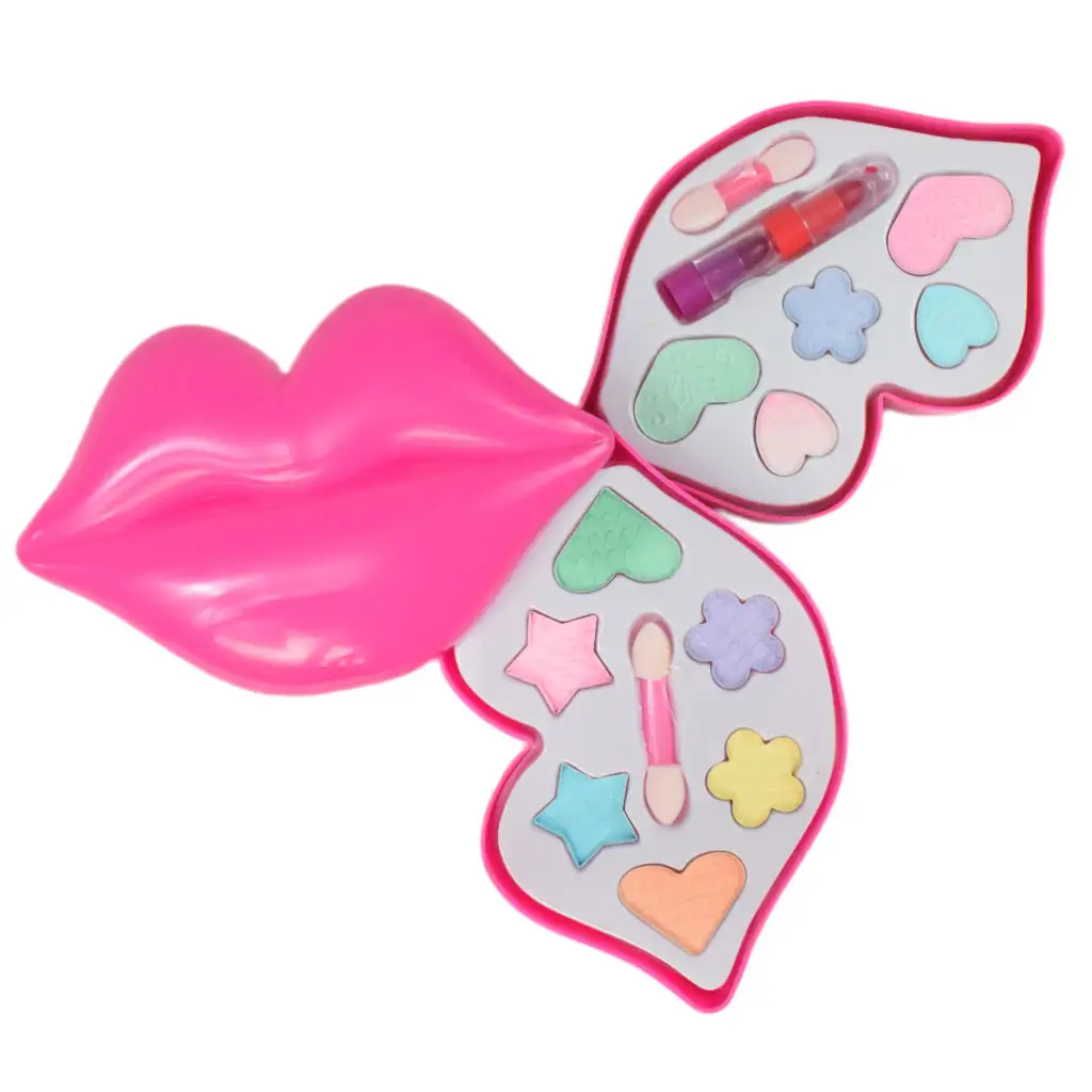 Fashion Make Up: Lippenförmige zweistöckige Schminkpalette kép 4