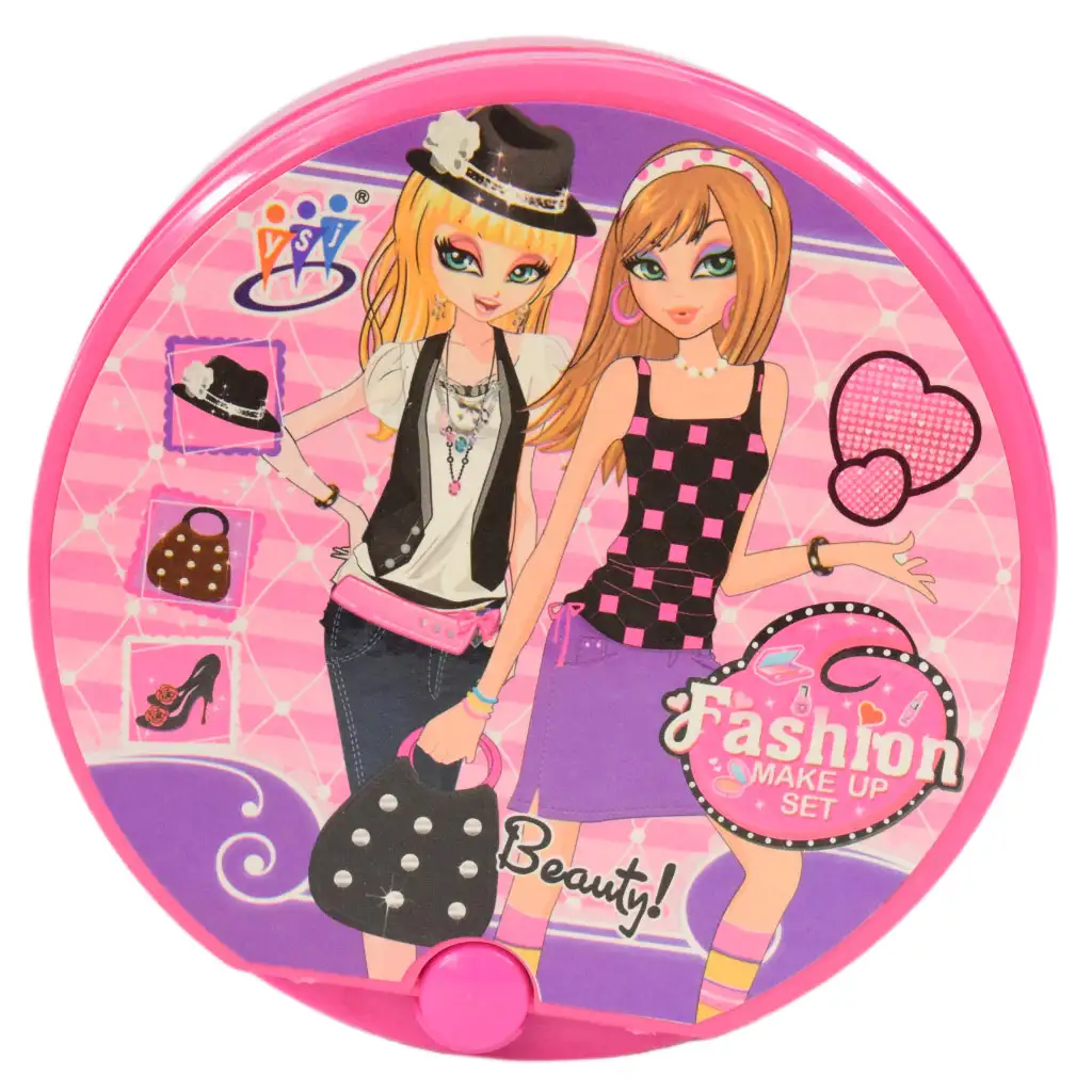 Fashion Make Up: Zweistöckige runde Schminkpalette-Set kép 2