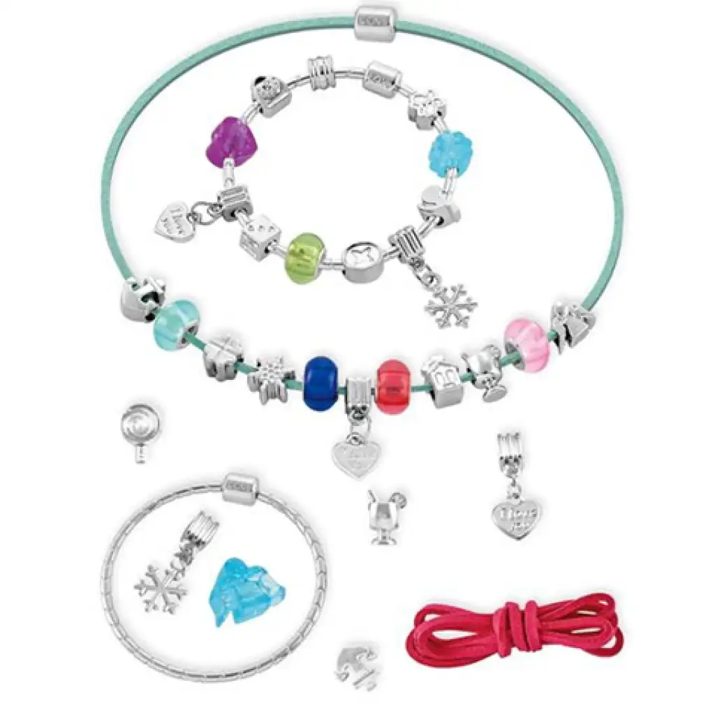 Fashion Star Armbandherstellungsset mit Anhängern und Zubehör kép 2