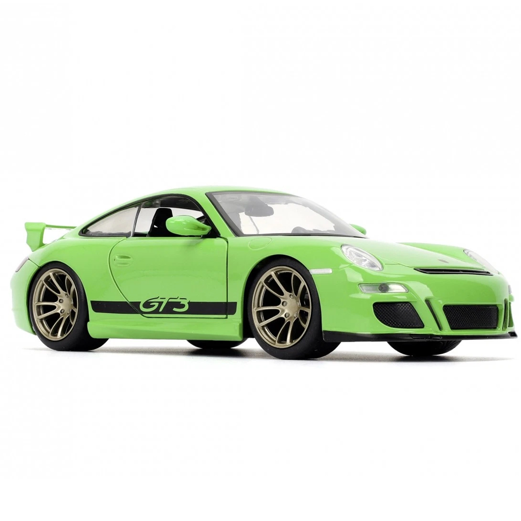 Fast & Furious: 2007 Porsche 911 GT3 Modellauto aus Metall, Maßstab 1:24 - Jada Toys kép 3