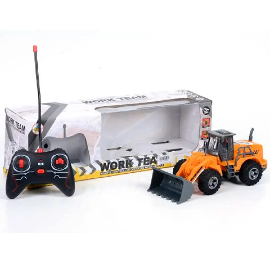 Ferngesteuerter Frontlader mit 4 Funktionen und Lichtern