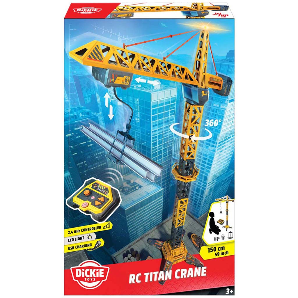 Ferngesteuerter RC Titan-Kran 150 cm - Dickie Toys