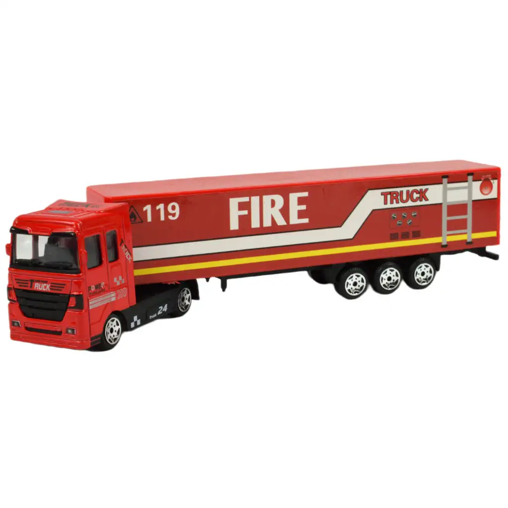 Feuerwehrwagen: Feuerwehrfahrzeug-Spielset mit Zubehör kép 9