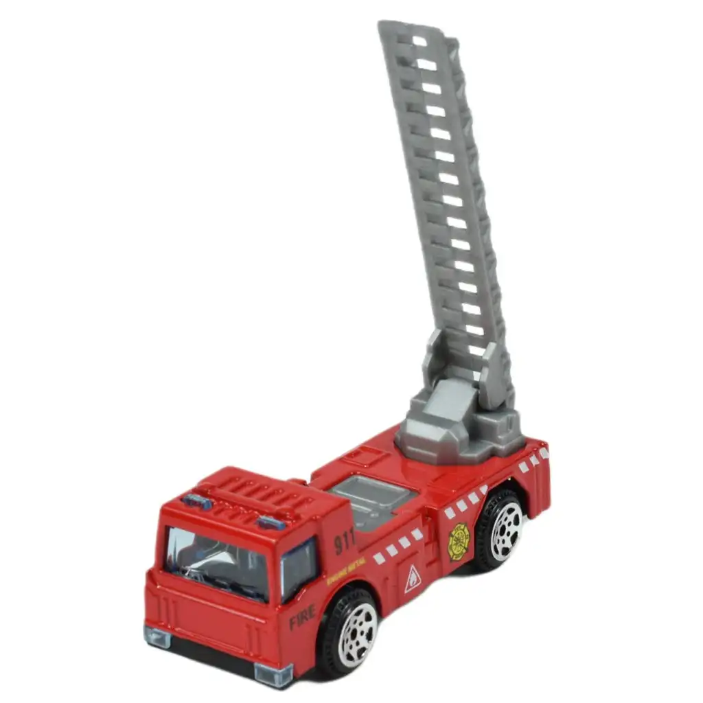 Fire Rescue: Feuerwehr 6er-Autoset 1/64 kép 2