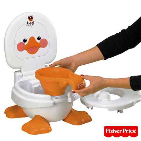 Fisher-Price 3 az 1-ben kiskacsás bili - Mattel kép 4