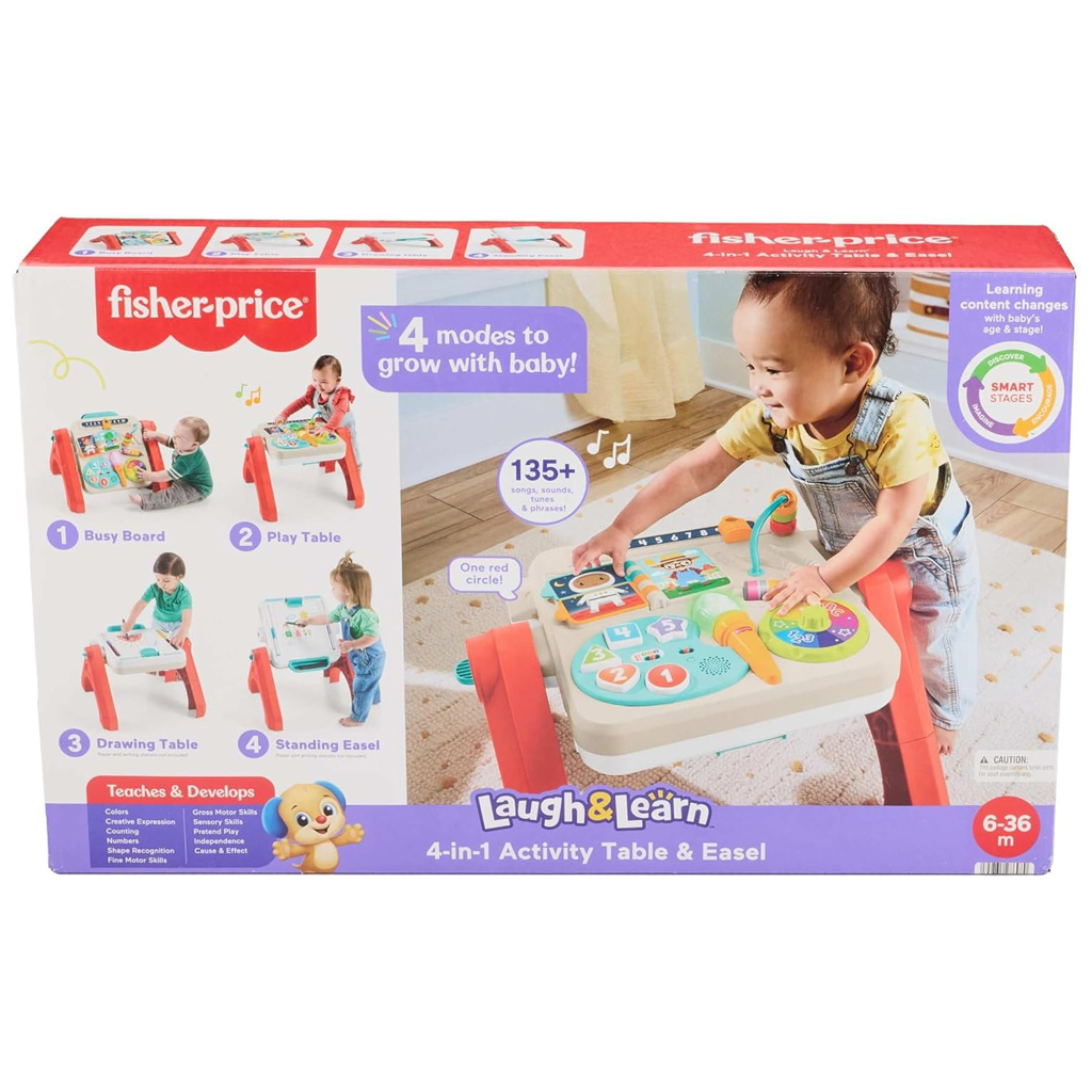 Fisher-Price: 4-in-1 Lerntisch – Mattel