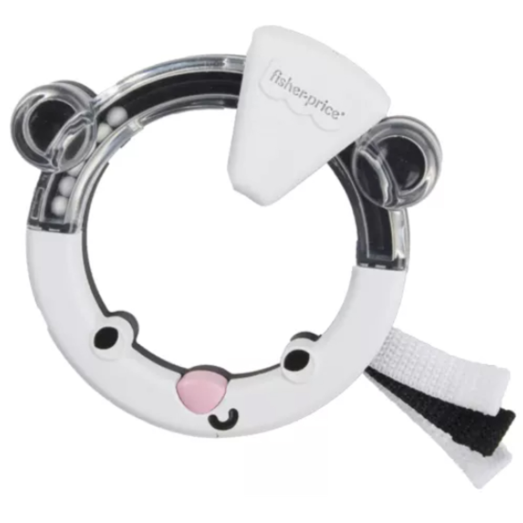 Fisher-Price: Fröhlicher Beißring mit Bär-Motiv - Mattel kép 2