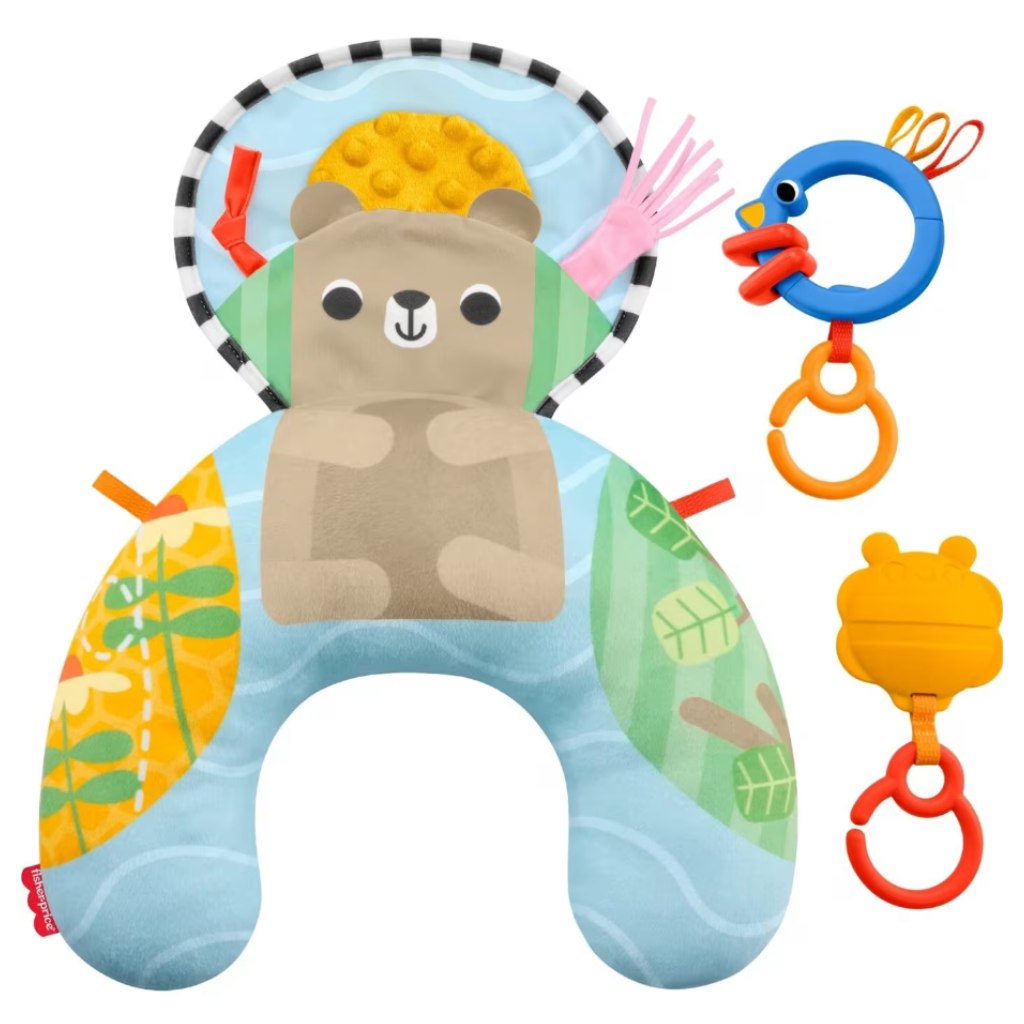 Fisher-Price: Teddybär-Bauchkissen - Mattel