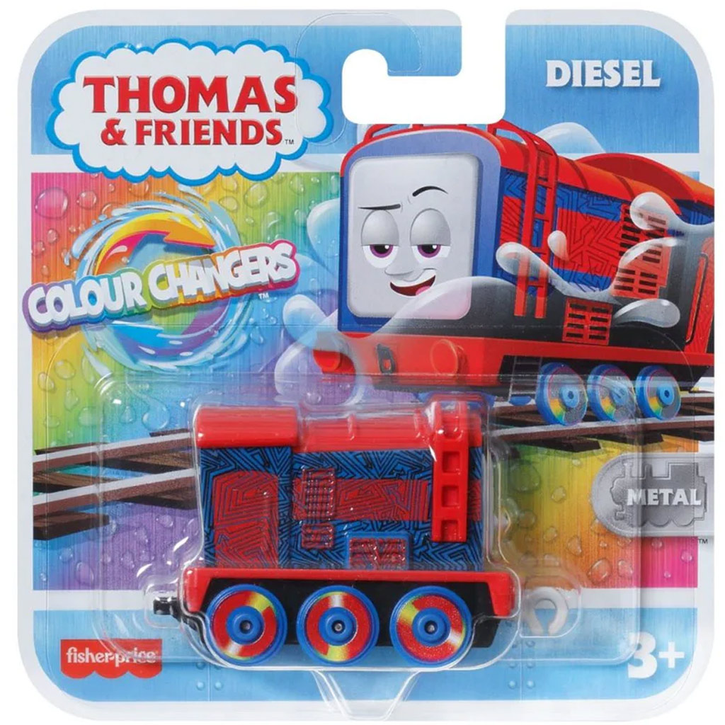 Fisher-Price: Thomas und seine Freunde – Diesel Farbwechsel-Lokomotive – Mattel