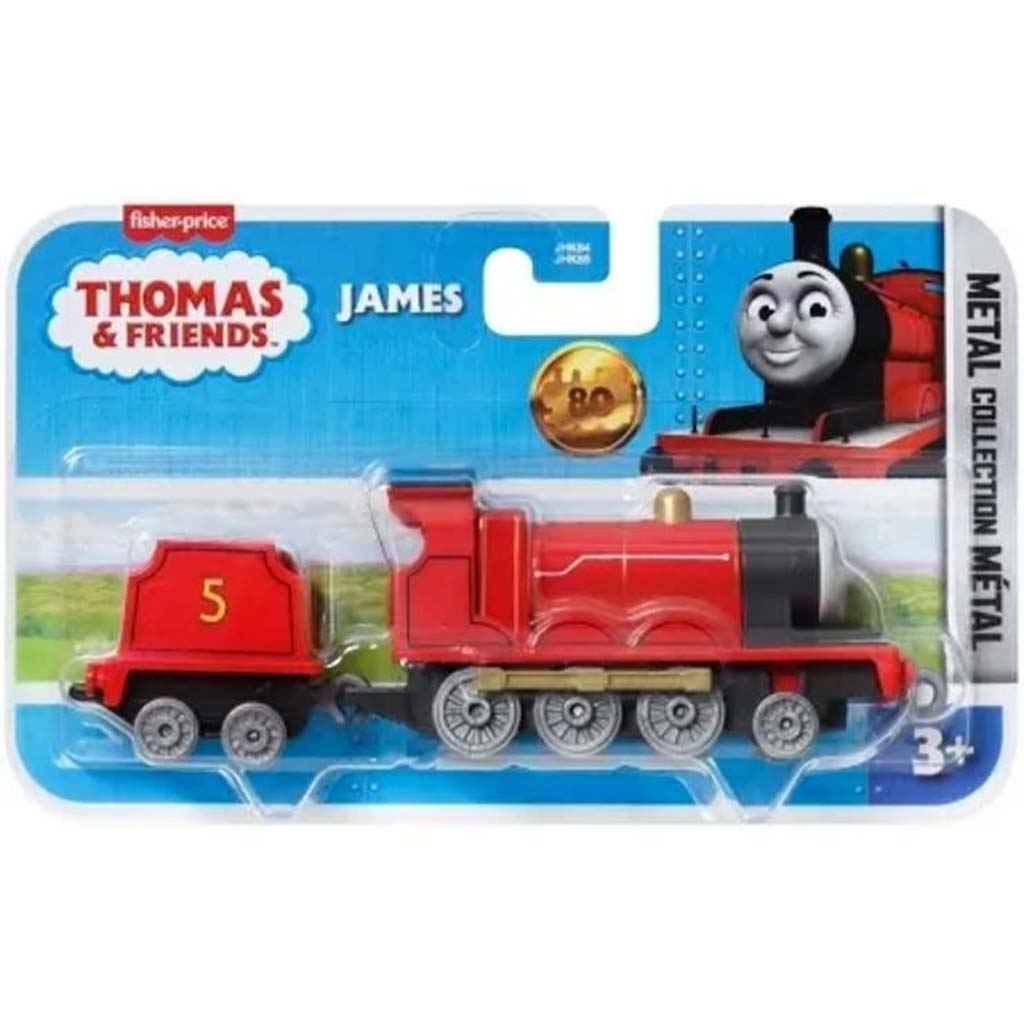 Fisher-Price: Thomas und seine Freunde – Lok James mit Waggon – Mattel