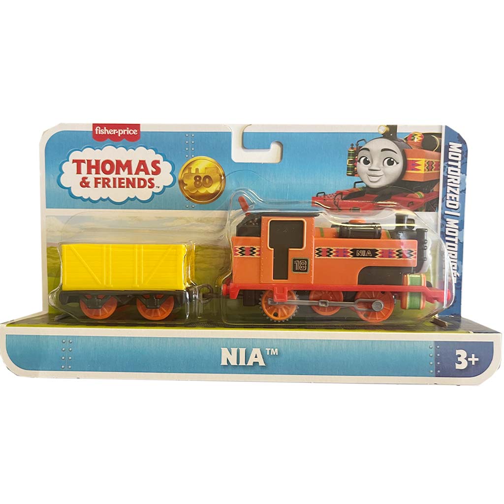 Fisher-Price: Thomas und seine Freunde – Motorisierte Lokomotive Nia – Mattel