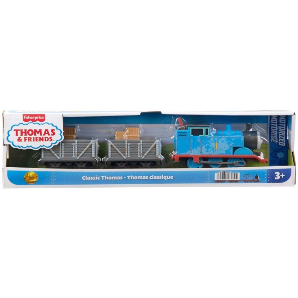 Fisher-Price: Thomas und seine Freunde – Motorisierte Thomas-Lokomotive mit Fracht – Mattel