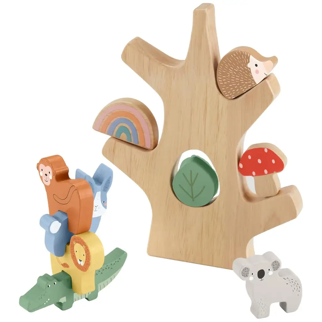 Fisher-Price: Wood Balancierender Wald - Mattel kép 2