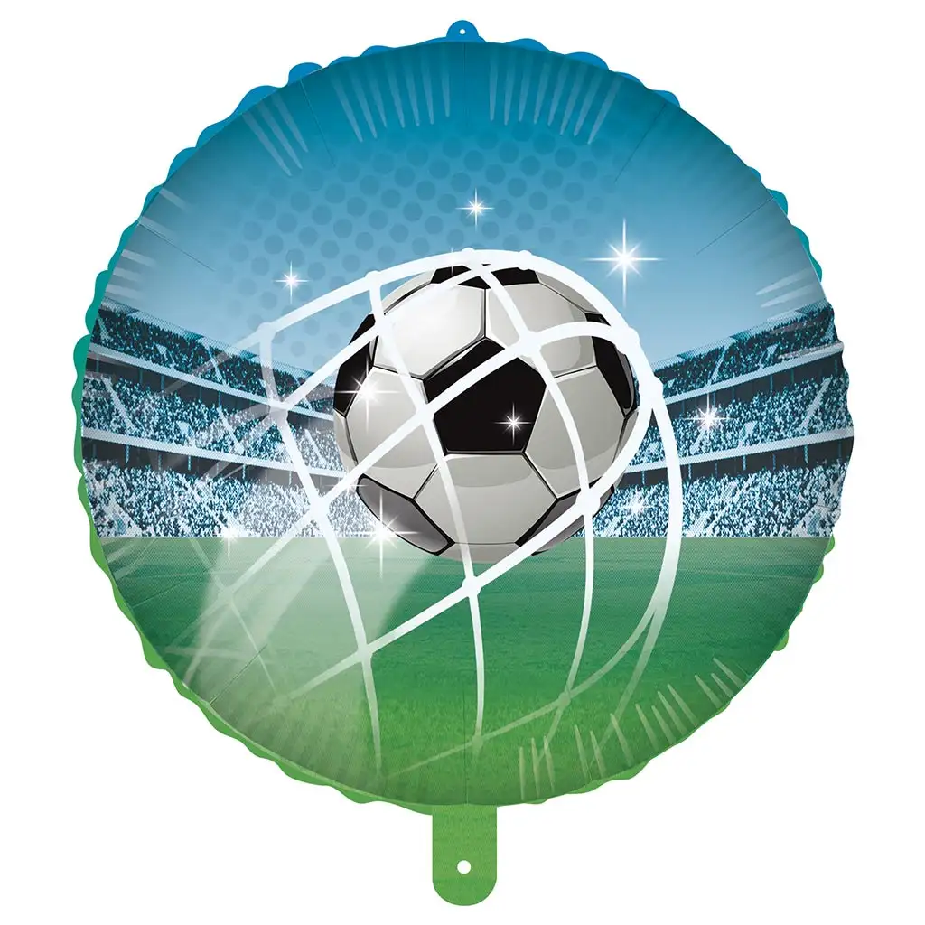 Folienballon – Fußballtor-Jubel-Motiv 46 cm