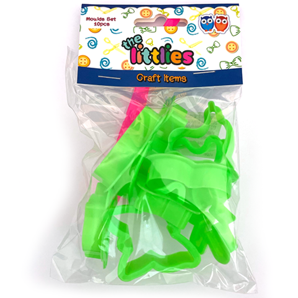 Formset für Knetmasse, 10-teilig