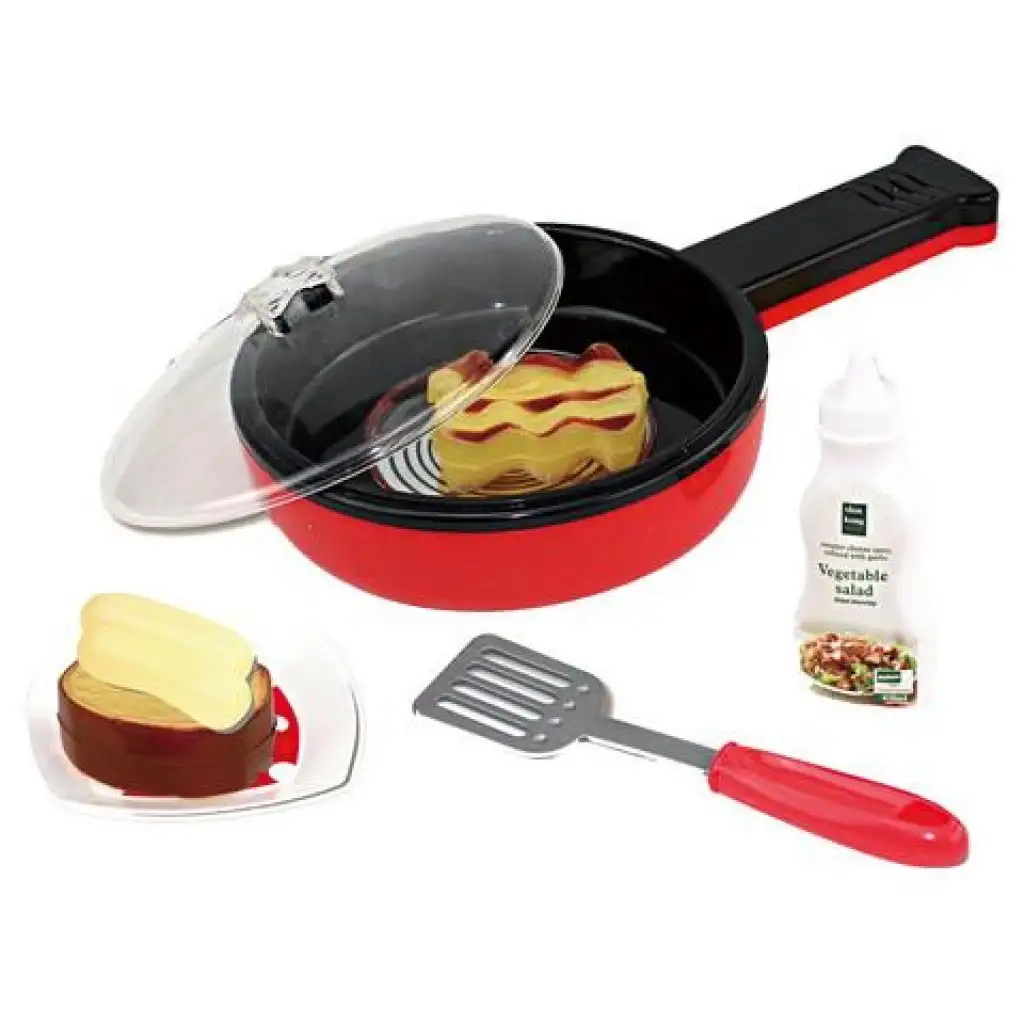 Frühstücksset mit Pfanne und Zubehör kép 2