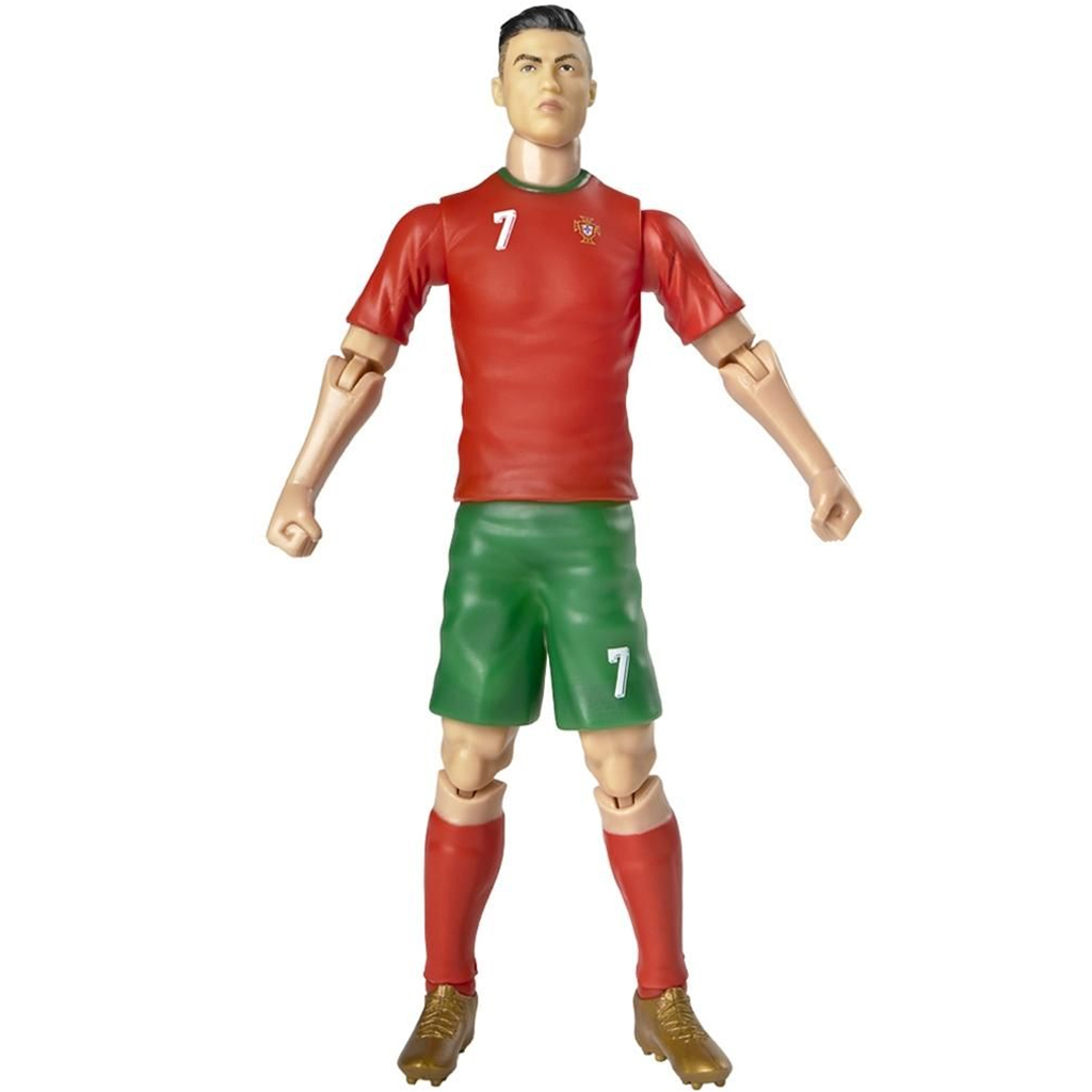 Fußball-Actionfigur, 20 cm – Portugal, im Ronaldo-Trikot mit der Nummer 7 kép 2