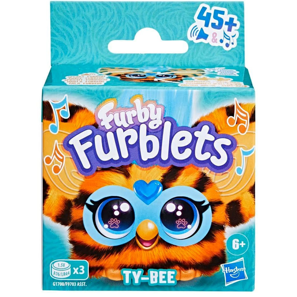 Furby: Furblets Ty-Bee interaktive Plüschfigur – Hasbro kép 1