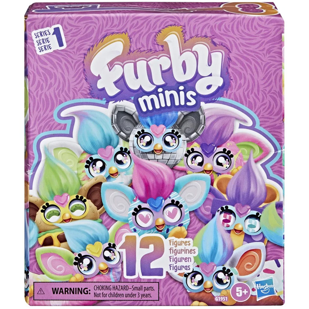 Furby: Mini 12-teiliges Figuren-Set, 1. Serie - Hasbro