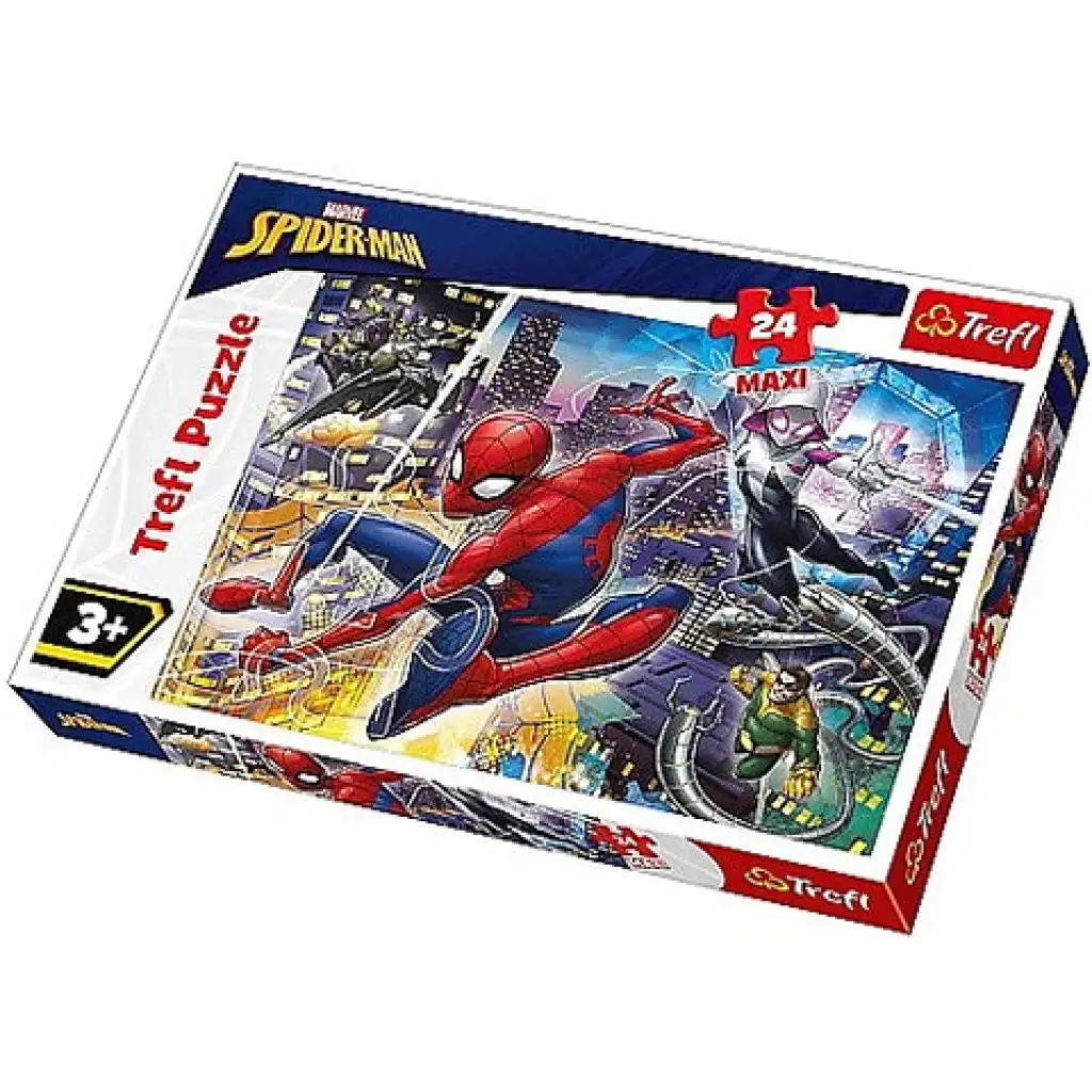 Furchtloser Spider-Man 24-teiliges Maxi-Puzzle - Trefl